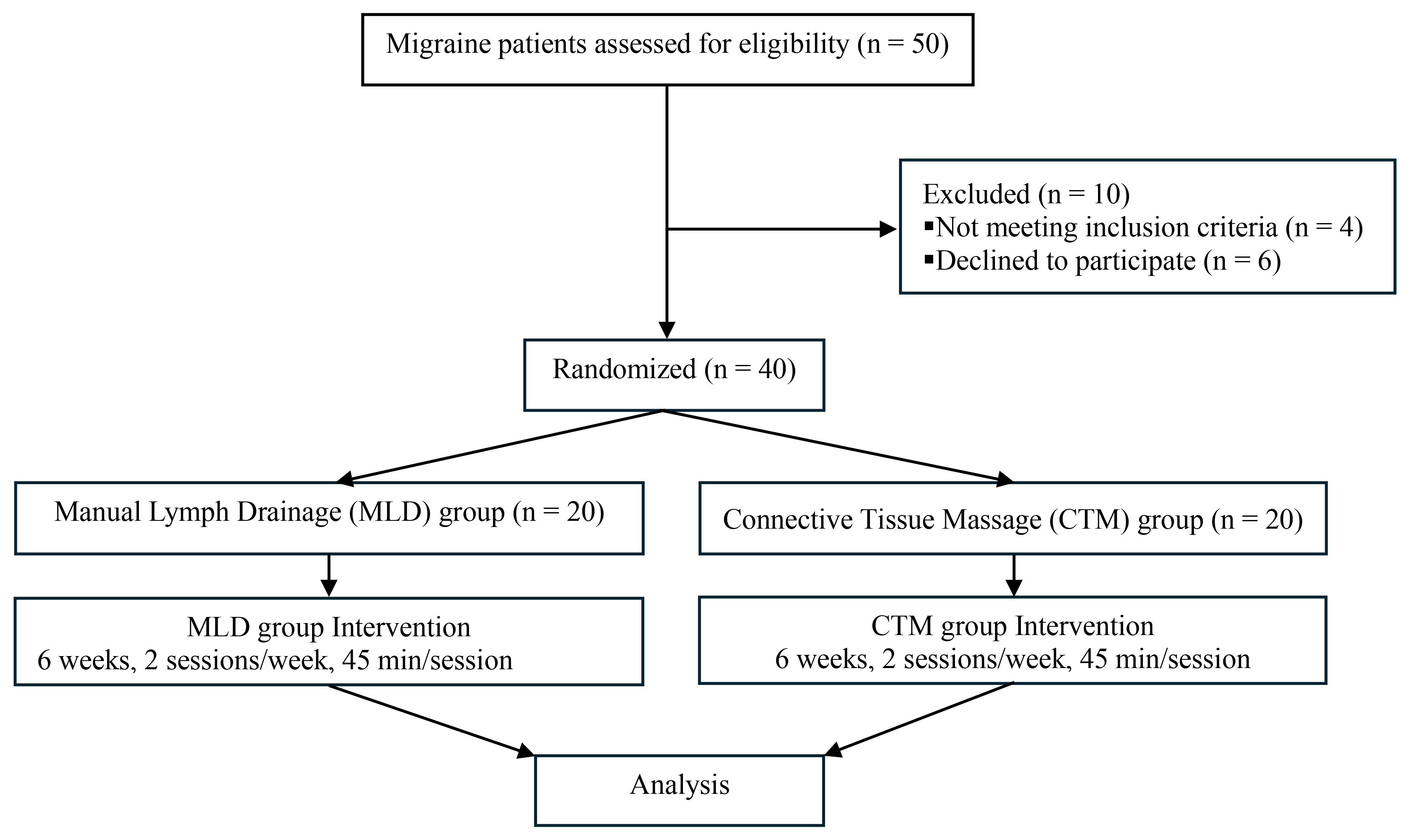 The flowchart of the study.